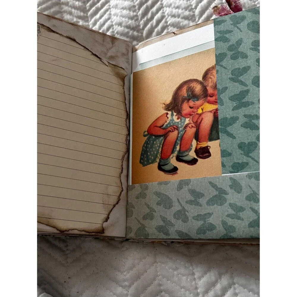 God is Good Little Golden Book Repurposed into Junk Journal